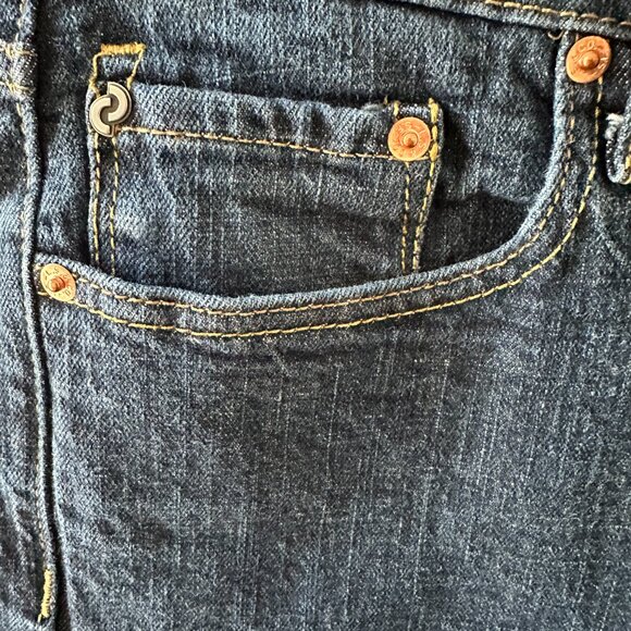 Levi's Denizen Blue Slim Straight 32x30 Denim Men's Jeans - Picture 4 of 14